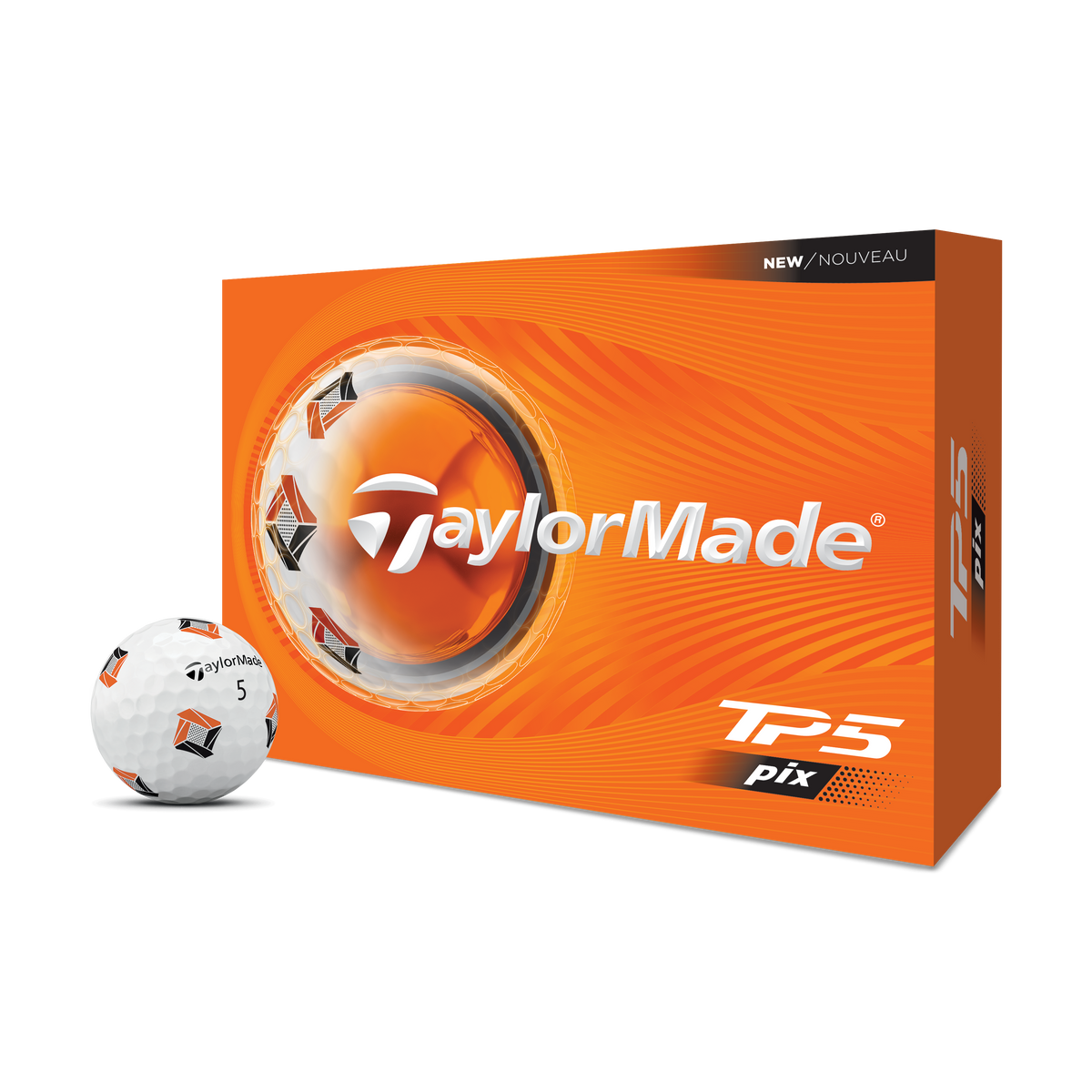 TaylorMade TP5 Pix Golf Balls