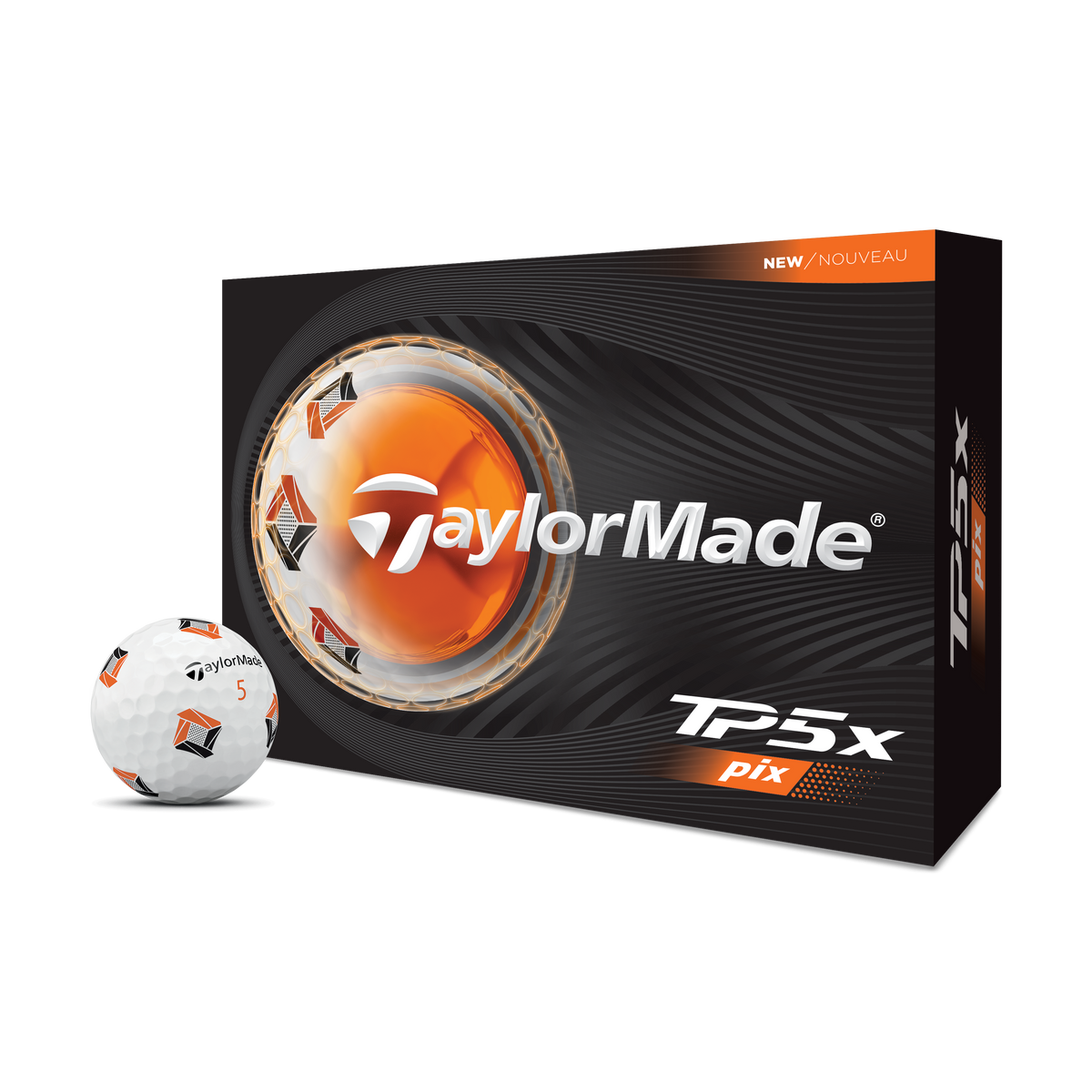 TaylorMade TP5x Pix Golf Balls