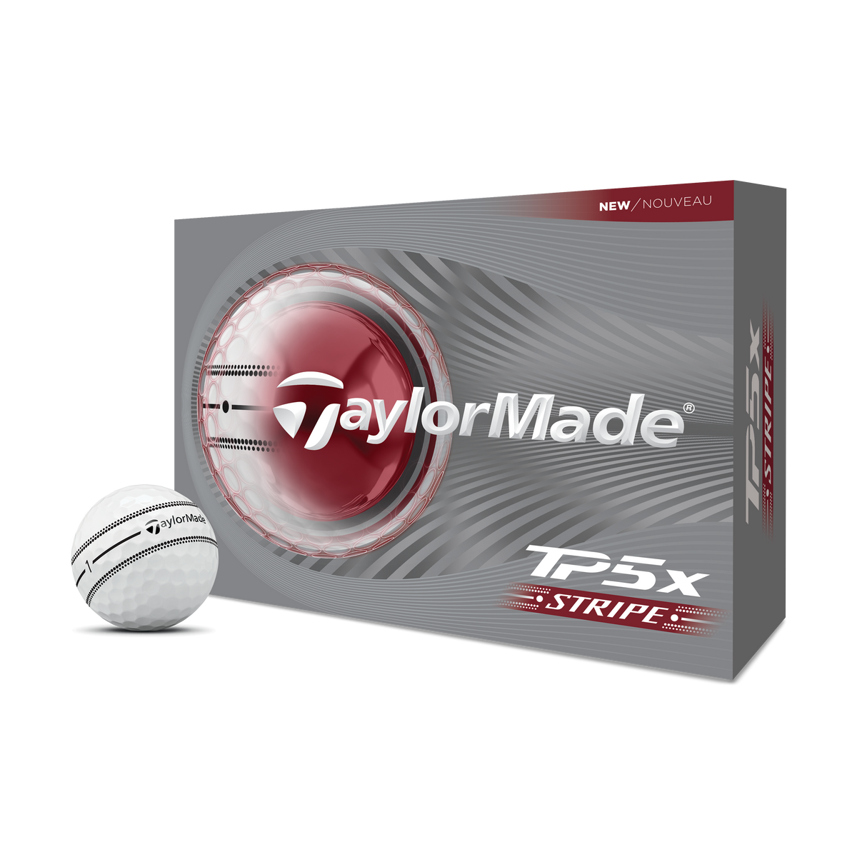 TaylorMade TP5x Stripe Golf Balls