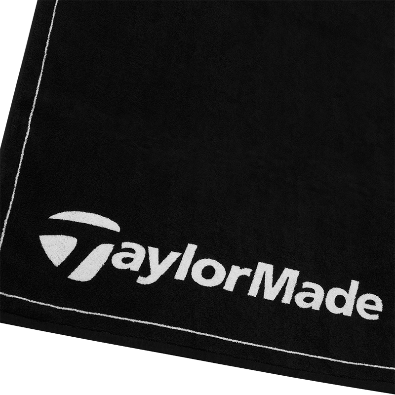 TaylorMade Tour Towel Black
