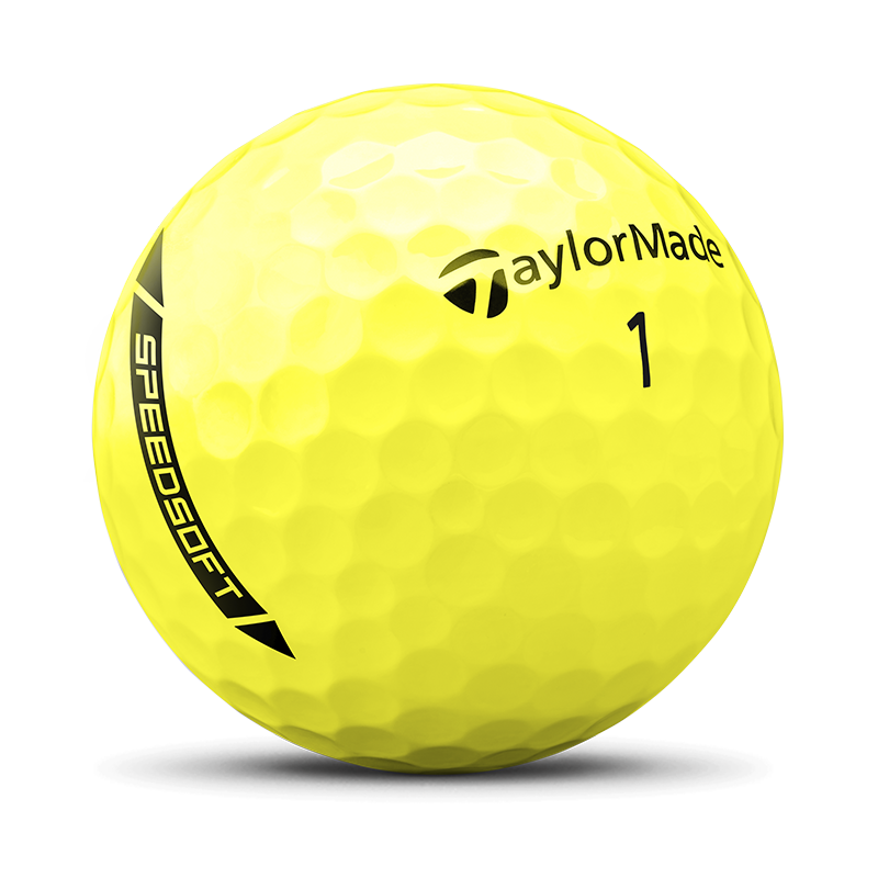 TaylorMade Speedsoft Yellow Golf Balls